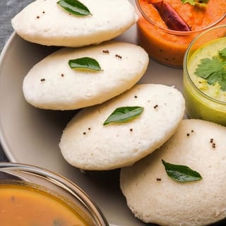 Plain Idli (3 Pieces)