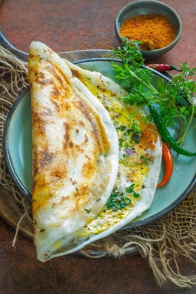 Egg Dosa.