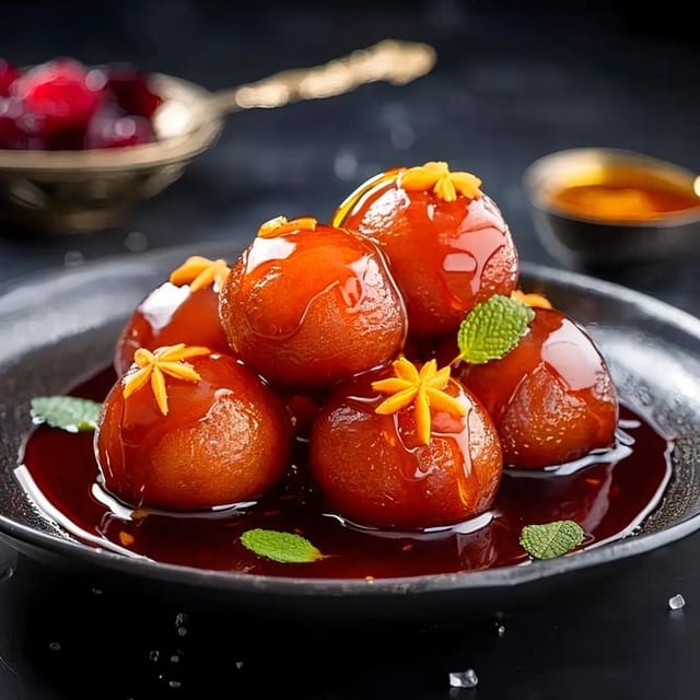 Gulab Jamun.
