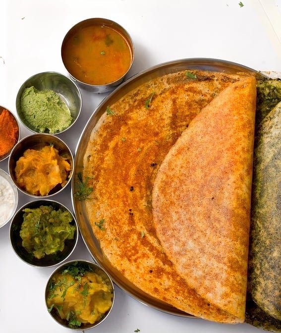 Ghee Podi Dosa.