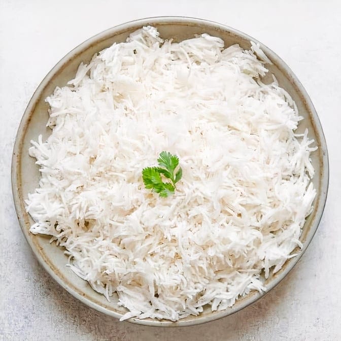 Plain Rice.